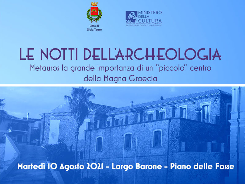 Apertura straordinaria del Museo archeologico Mètauros-  Mètauros la grande importanza di un “piccolo” centro della Magna Graecia